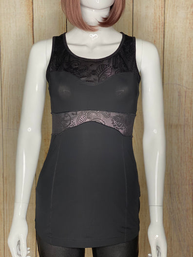 Lace Detail Training Tank Top
